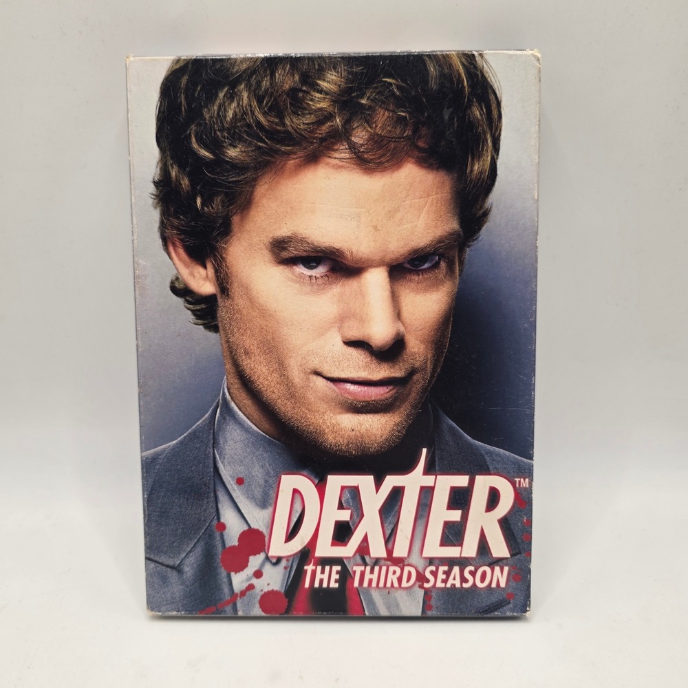 Showtime Dexter The Third Season DVD Set Michael C Hall Crime Thriller TV Series